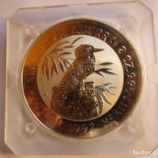Monedas antiguas de Oceanía: 2 ONZAS DE PLATA PURA AUSTRALIA KOOKABURRA 1992. Lote 312021698
