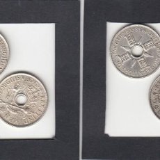 Monedas antiguas de Oceanía: NUEVA GUINEA BRITANICA. CUATRO MONEDAS DE 1 SH. DE PLATA DE 1938, LA MAYORÍA EBC.. Lote 313702198