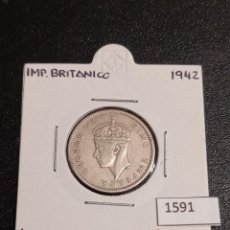 Monedas antiguas de Oceanía: FIJI 1 CHELIN 1942. Lote 314079313