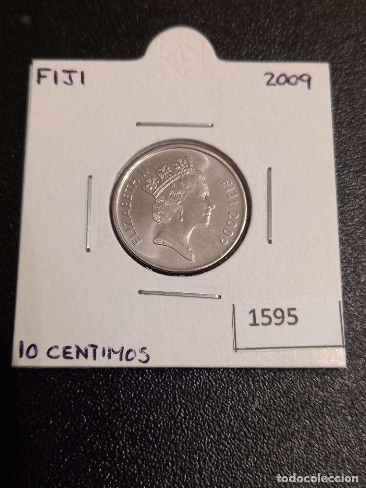 Monedas antiguas de Ocean&iacute;a: Fiji 10 c&eacute;ntimos 2009 - Foto 1