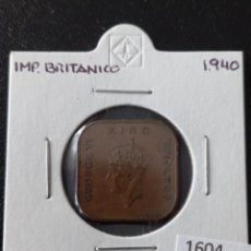 Monedas antiguas de Oceanía: MALASIA 1 CÉNTIMOS 1940. Lote 314126648