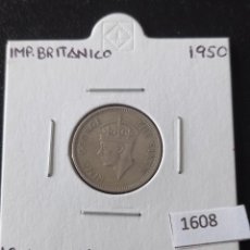Monedas antiguas de Oceanía: MALASIA 10 CÉNTIMOS 1945. Lote 314127378