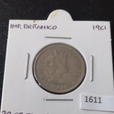 Monedas antiguas de Oceanía: MALASIA 20 CÉNTIMOS 1961. Lote 314151603