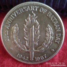 Monedas antiguas de Oceanía: MONEDA DE PLATA DE FILIPINAS, 1 PESO DE 1967, NUEVA, VER FOTOS.. Lote 318703263