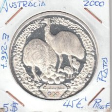 Monedas antiguas de Oceanía: E2567 MONEDA AUSTRALIA 5 DOLARES 2000 PLATA PROOF 45