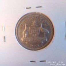 Monedas antiguas de Oceanía: MONEDA DE PLATA DE AUSTRALIA, L - LONDRES, 6 PENCE DE 1951, BUEN EJEMPLAR, VER FOTOS.