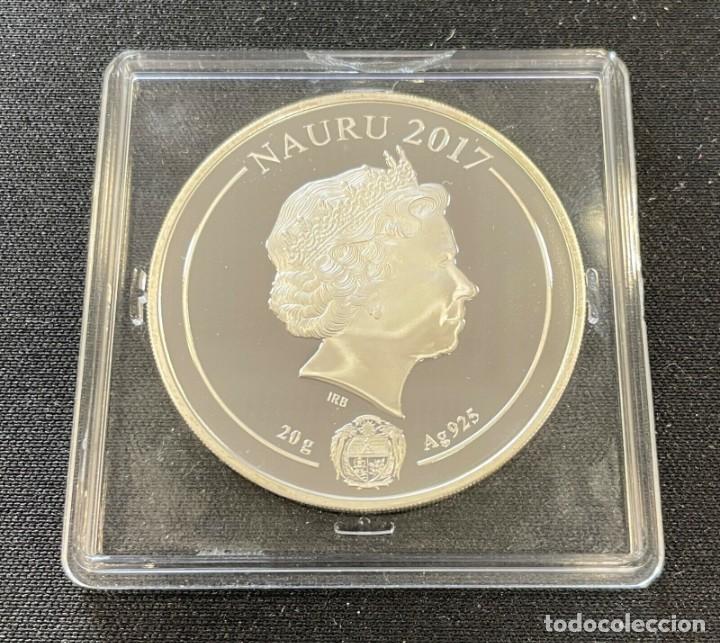 Monedas antiguas de Ocean&iacute;a: NAURU 1 DOLAR 2017 ..... - Foto 1