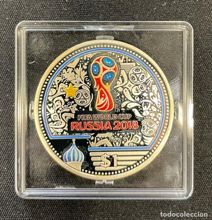 Monedas antiguas de Ocean&iacute;a: NAURU 1 DOLAR 2017 ..... - Foto 2