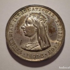 Monedas antiguas de Oceanía: 4SAY13 TASMANIA INTERNATIONAL EXHIBITION 1891 - 2 MEDAL