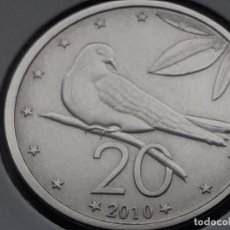 Monedas antiguas de Oceanía: ISLAS COOK 20 CENTAVOS/CENTS 2010 (SIN CIRCULAR). Lote 331242868