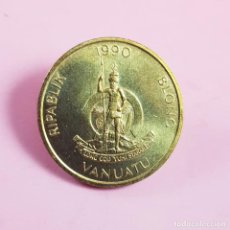 Monedas antiguas de Oceanía: MONEDA-REPUBLIK BLONG VANUATU-2 VATU-1990-COMO NUEVA-COLECCIONISTAS