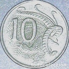 Monedas antiguas de Oceanía: AUSTRALIA MONEDA 10 CENT 1988 KM 81. Lote 340459978