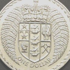 Monedas antiguas de Oceanía: NUEVA ZELANDA 1 DOLAR 1975 DECIMALIZACION SIN CIRCULAR. Lote 340463738
