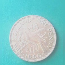Monedas antiguas de Oceanía: MONEDA NUEVA ZELANDA 1960 1 PENNY. Lote 340468718