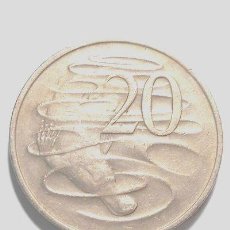 Monedas antiguas de Oceanía: AUSTRALIA 20 CENTS 1978 ORNITORRINCO ENORME KM66 ED. 1978. Lote 340469068
