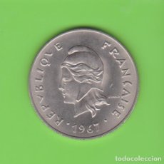 Monedas antiguas de Oceanía: MONEDAS EXTRANJERAS - POLINESIA FRANCESA - 50 FRANCS 1967 - KM-7 (SC). Lote 341996008