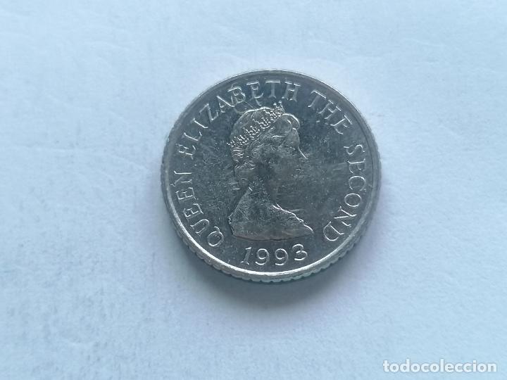 Monedas antiguas de Ocean&iacute;a: MONEDA FIVE PENCE 1993, JERSEY - Foto 1