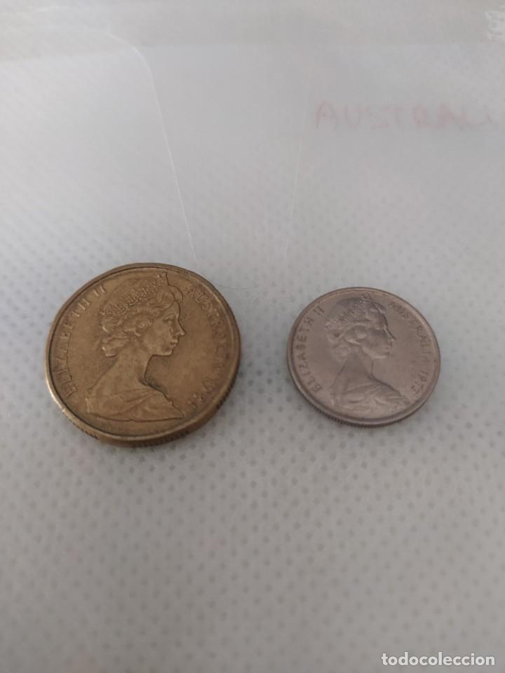 Monedas antiguas de Ocean&iacute;a: 2 MONEDAS AUSTRALIA - Foto 2