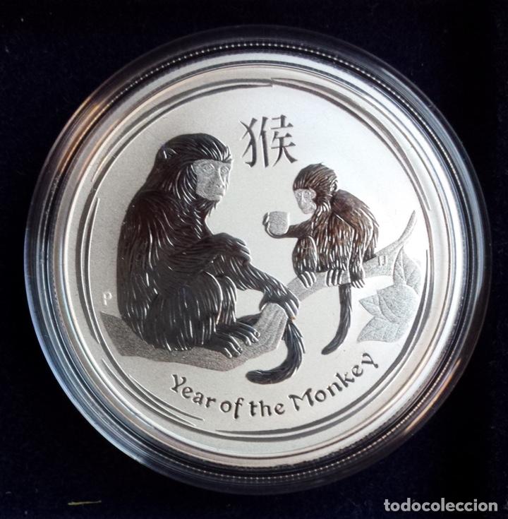 Monedas antiguas de Ocean&iacute;a: Australia Lunar Series II 1/2 oz plata 2016