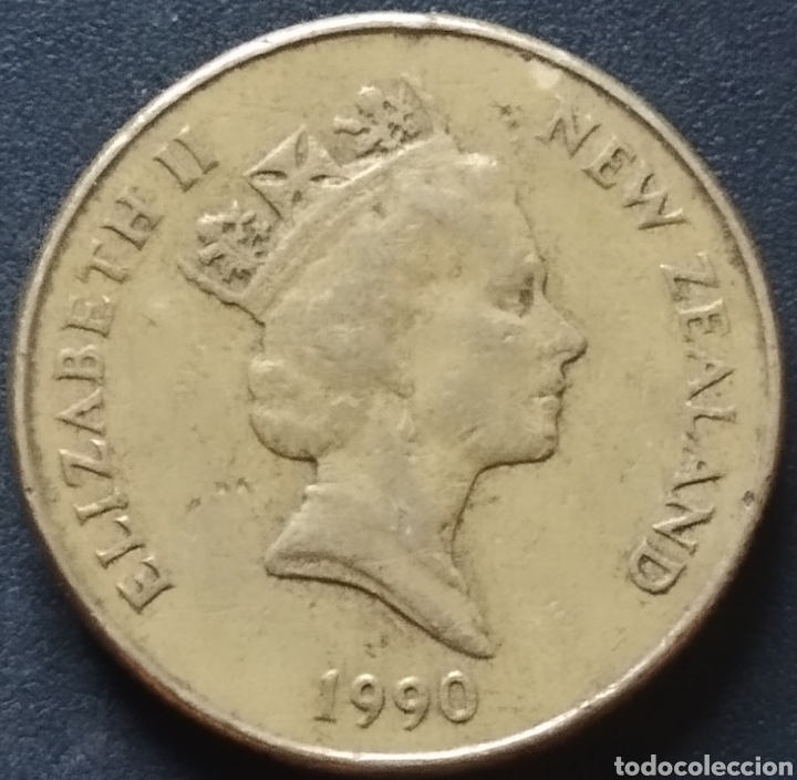 Monedas antiguas de Ocean&iacute;a: MONEDA - NUEVA ZELANDA 1 DOLLAR 1990 - Foto 2
