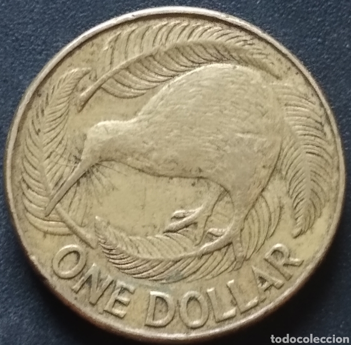 Monedas antiguas de Ocean&iacute;a: MONEDA - NUEVA ZELANDA 1 DOLLAR 1990 - Foto 1
