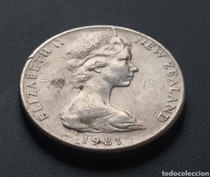 Monedas antiguas de Ocean&iacute;a: MONEDA - NUEVA ZELANDA 20 CENTS 1981 - Foto 4