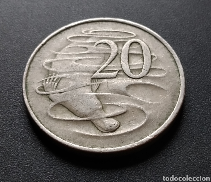 Monedas antiguas de Ocean&iacute;a: MONEDA - AUSTRALIA 20 CENT 1966 - Foto 3