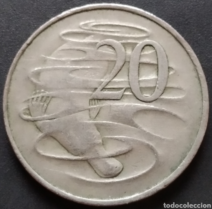 Monedas antiguas de Ocean&iacute;a: MONEDA - AUSTRALIA 20 CENT 1966 - Foto 1