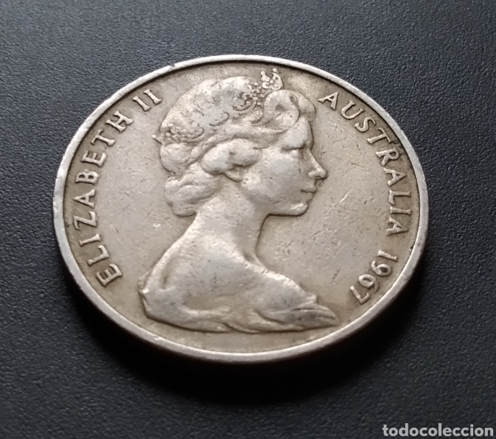 Monedas antiguas de Ocean&iacute;a: MONEDA - AUSTRALIA 20 CENT 1967 - Foto 4