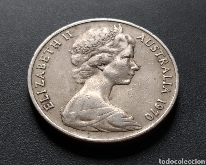 Monedas antiguas de Ocean&iacute;a: MONEDA - AUSTRALIA 20 CENT 1970 - Foto 4
