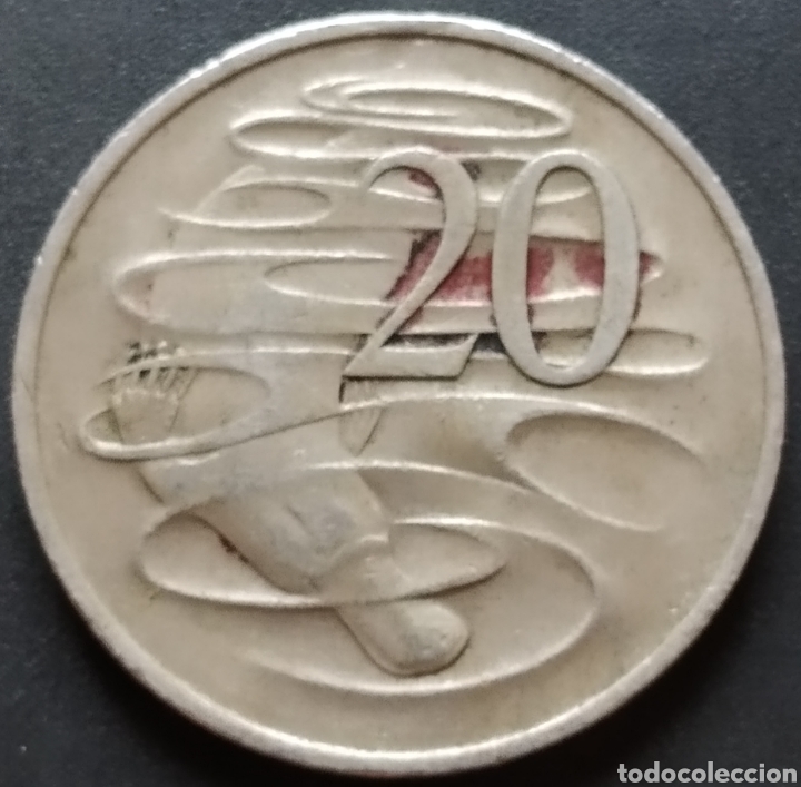 Monedas antiguas de Ocean&iacute;a: MONEDA - AUSTRALIA 20 CENT 1970 - Foto 1