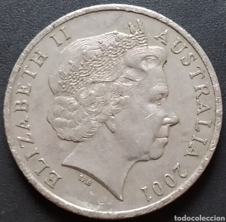 Monedas antiguas de Ocean&iacute;a: MONEDA - AUSTRALIA 20 CENT 2001 - Foto 2