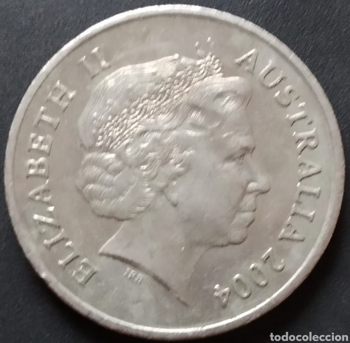 Monedas antiguas de Ocean&iacute;a: MONEDA - AUSTRALIA 20 CENT 2004 - Foto 2