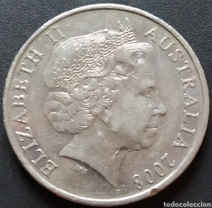 Monedas antiguas de Ocean&iacute;a: MONEDA - AUSTRALIA 20 CENT 2008 - Foto 2