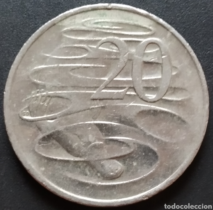 Monedas antiguas de Ocean&iacute;a: MONEDA - AUSTRALIA 20 CENT 2008 - Foto 1