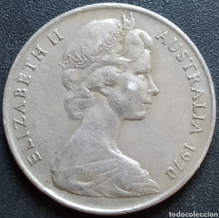 Monedas antiguas de Ocean&iacute;a: MONEDA - AUSTRALIA 10 CENT 1970 - Foto 2