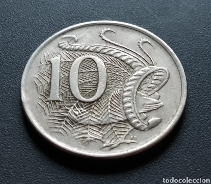 Monedas antiguas de Ocean&iacute;a: MONEDA - AUSTRALIA 10 CENT 1970 - Foto 3