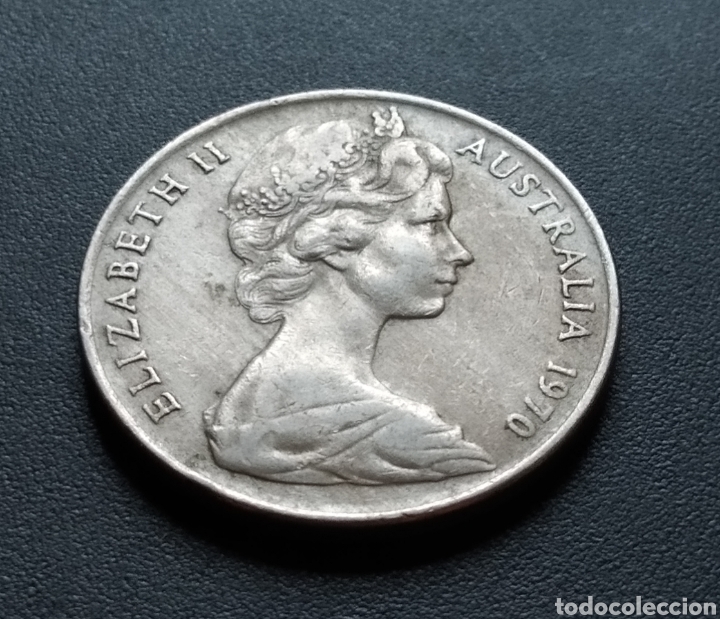 Monedas antiguas de Ocean&iacute;a: MONEDA - AUSTRALIA 10 CENT 1970 - Foto 4