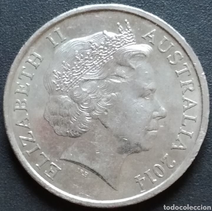 Monedas antiguas de Ocean&iacute;a: MONEDA - AUSTRALIA 10 CENT 2014 - Foto 2
