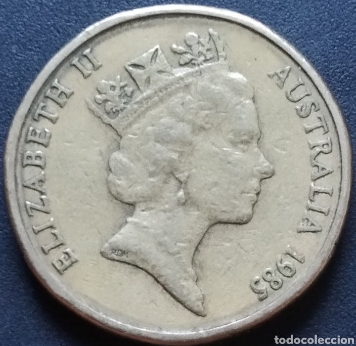 Monedas antiguas de Ocean&iacute;a: MONEDA - AUSTRALIA 1 DOLLAR 1985 - Foto 2