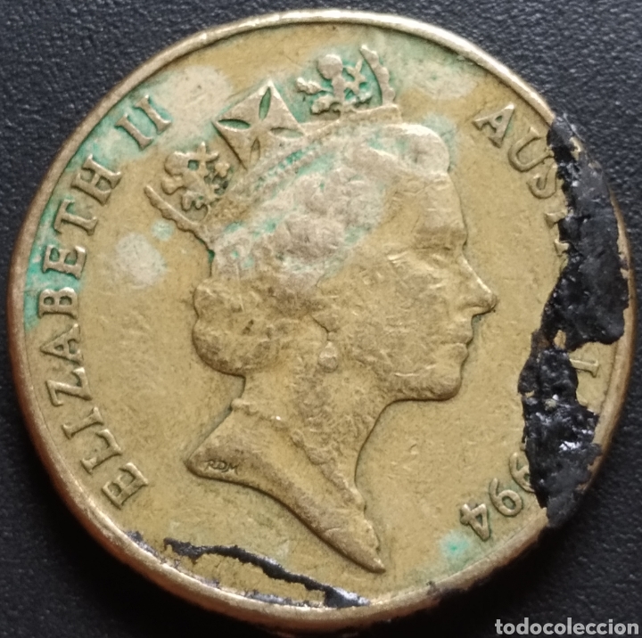 Monedas antiguas de Ocean&iacute;a: MONEDA - AUSTRALIA 1 DOLLAR 1994 - Foto 2
