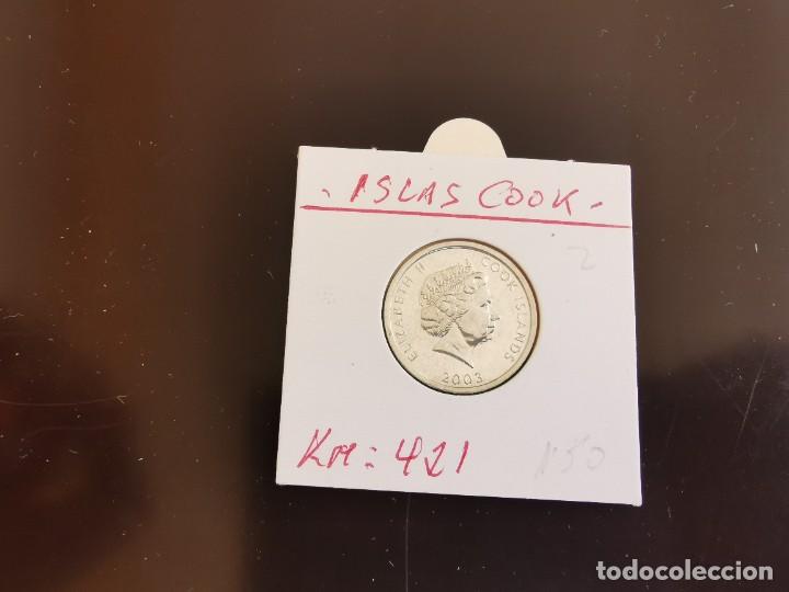 Monedas antiguas de Ocean&iacute;a: ISLAS COOK 1 CENTIMOS 2003 S/C KM=419 (POINTER) - Foto 2