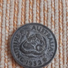 Monedas antiguas de Oceanía: (AUSTRALIA)(1952)(PLATA) ONE SHILLING
