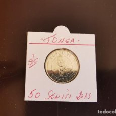 Monedas antiguas de Oceanía: TONGA 50 SENITI 2015 S/C (NIQUEL-ACERO). Lote 366293331