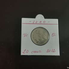 Monedas antiguas de Oceanía: ISLAS FIJI 20 CENTIMOS 2012 S/C KM=334 (ACERO)KAKÁ(LORO). Lote 366294171