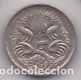 Monedas antiguas de Ocean&iacute;a: AUSTRALIA - MONEDA DE 5 CENT DE 1996 - Foto 2