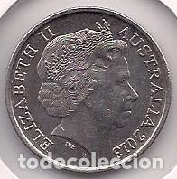 Monedas antiguas de Ocean&iacute;a: AUSTRALIA - MONEDA DE 10 CENT DE 2013 - Foto 1