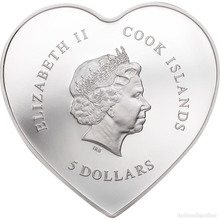 Monedas antiguas de Ocean&iacute;a: COOK 5 DOLARES 2021 .... - Foto 2