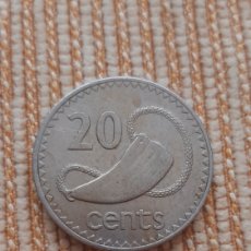 Monedas antiguas de Oceanía: (FIJI)(1981)(CUPRONIQUEL) 20 CENT