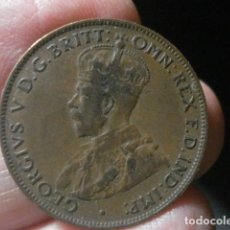 Monedas antiguas de Oceanía: MONEDA DE AUSTRALIA - MEDIO PENIQUE HALF PENNY - AÑO 1934